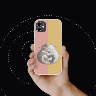 Ốp lưng cute cat love Iphone 6 - Iphone 13 pro max ART20221684