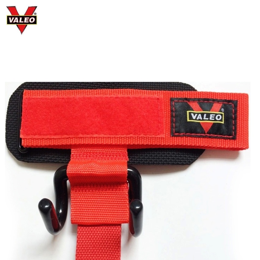 Dây kéo lưng, Dây kéo Deadlift, Móc kéo tạ Lifting Straps Chính hãng VALEO - Hỗ trợ kéo xà, tập lưng