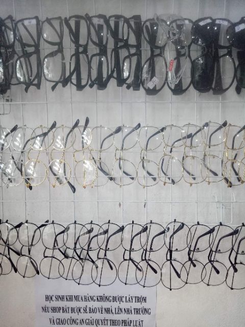 COM BO KÍNH GỌNG TRÒN THỜI TRANG VÀ DÂY | BigBuy360 - bigbuy360.vn