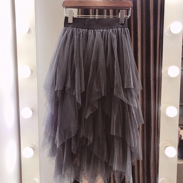 Chân váy tua rua voan tầng siêu hot dài qua gối | BigBuy360 - bigbuy360.vn