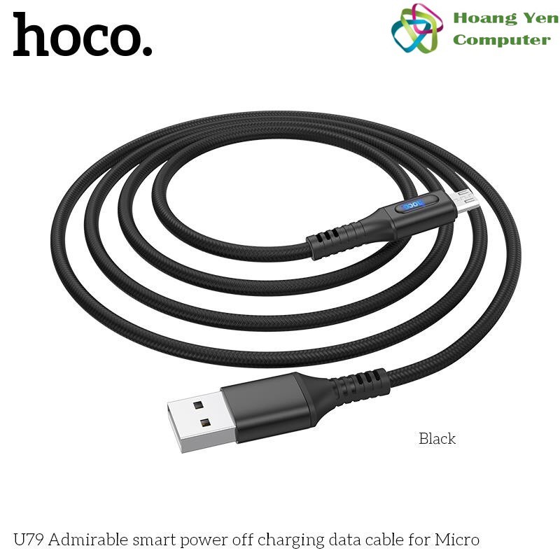 Cáp Sạc Nhanh MICRO USB Hoco U79 Dây Dù Dài 1.2M - BH 6 Tháng 1 đổi 1  - Hoàng Yến Computer