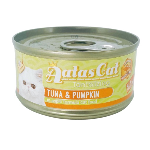 Pate cho mèo Aatas Cat nhiều vị lon 80gr