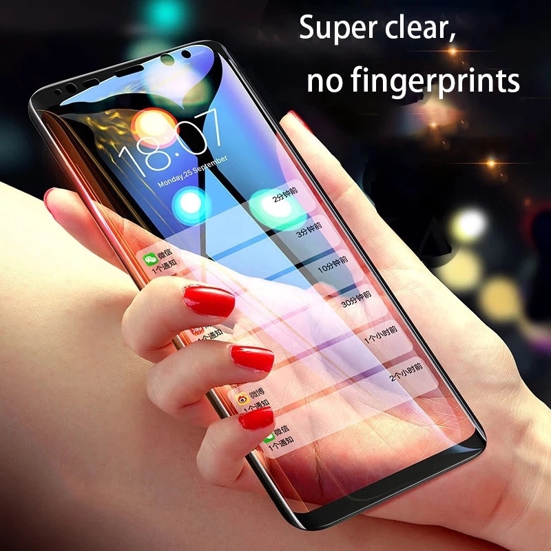 Kính Cường Lực 3d Bảo Vệ Toàn Diện Cho Samsung Galaxy S6 S7 Edge S8 S9 S10 S20 S21 Plus S10E 5g Ultra Ốp