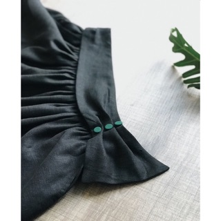 Chicka Chicka - Chân váy Linen midi skirt
