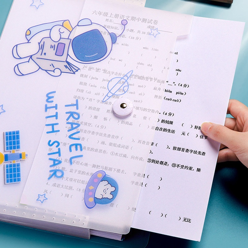 Túi Đựng Tài Liệu Khổ A4 8 Ngăn Tiện Lợi