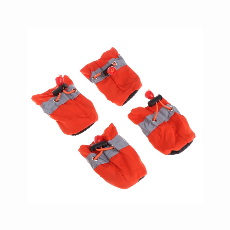 Set 4 Đôi Giày Chống Trượt Dành Cho Chó Cưng Cỡ Nhỏ / Vừa / Lớn