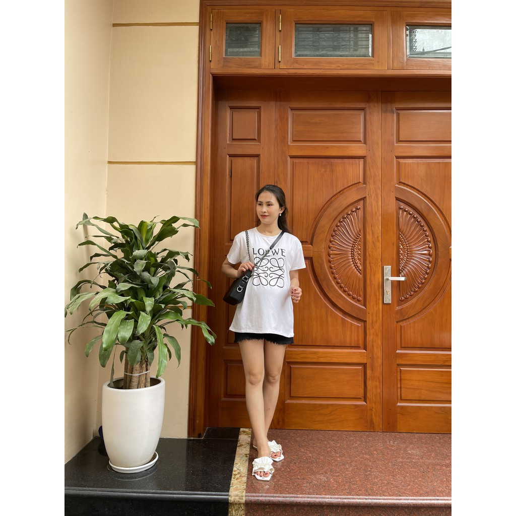 quần bầu sooc thô cạp cao có đáp bụng và chun chỉnh