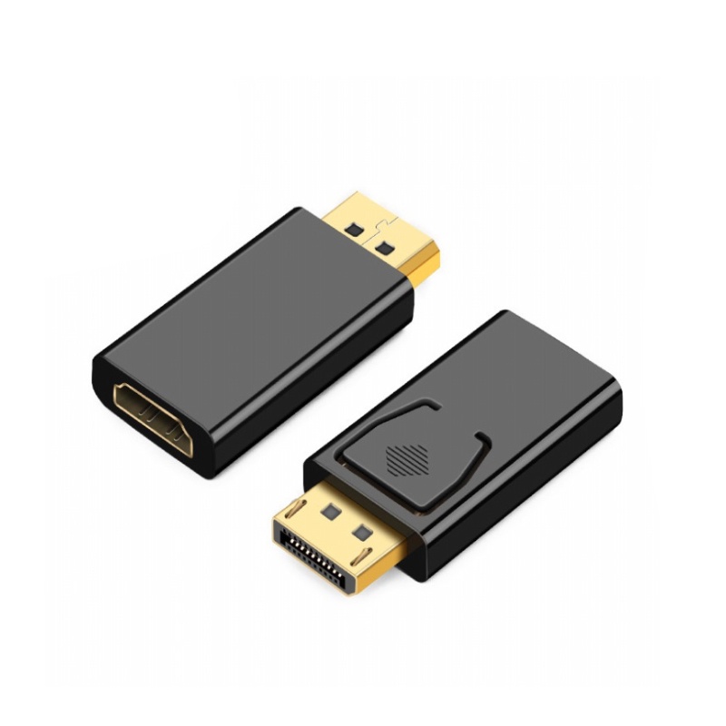 Bộ Chuyển Đổi Dp Sang Hdmi Dp, Đầu chuyển đổi Displayport To Hdmi Mạ Vàng Hỗ trợ độ phân giải 1080P/60Hz