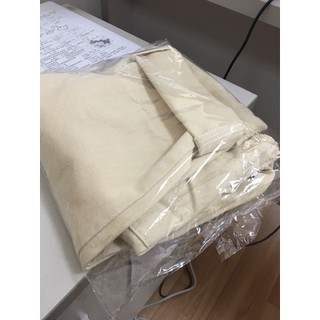 ORDER Quần yếm thô dài màu kem