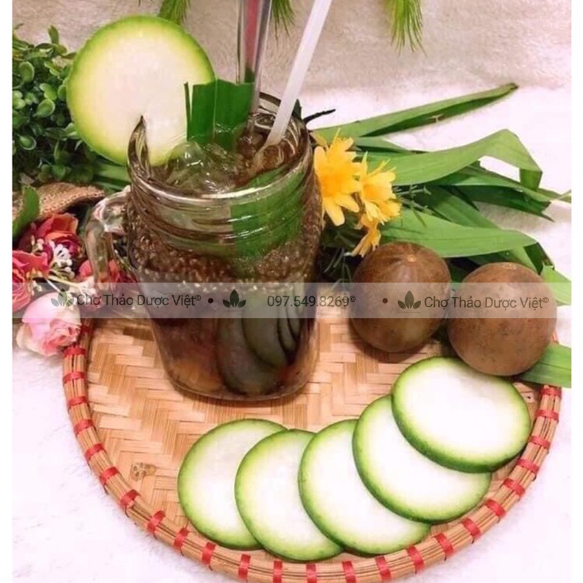 Bí Đao Sấy Khô 100g (Hàng Loại 1, Trắng, Thơm)