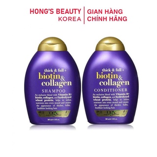 Cặp dầu gội xả mọc tóc OGX Biotin & Collagen Chính Hãng Hiệu quả - HONGS BEAUTY thumbnail