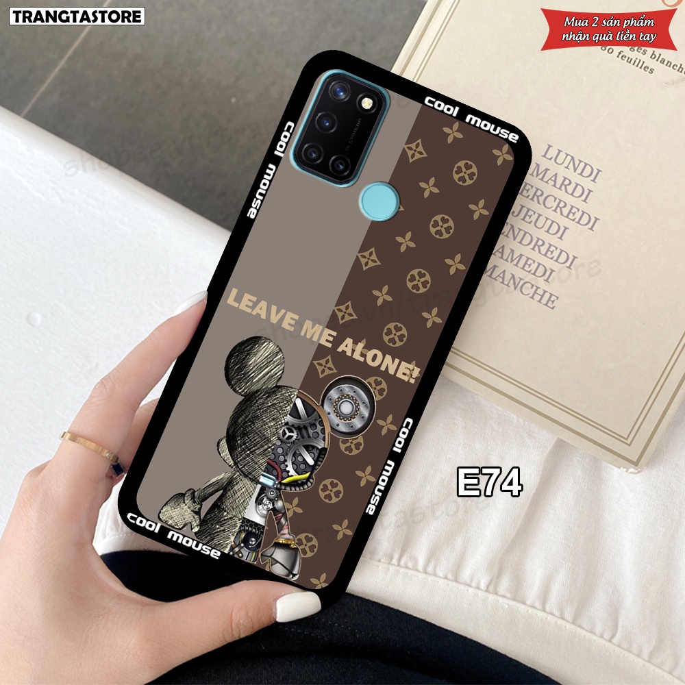 Ốp Realme C17 / 7i in hình gấu Bearbrick,Metal Style,Doremon siêu dễ thương chất lượng