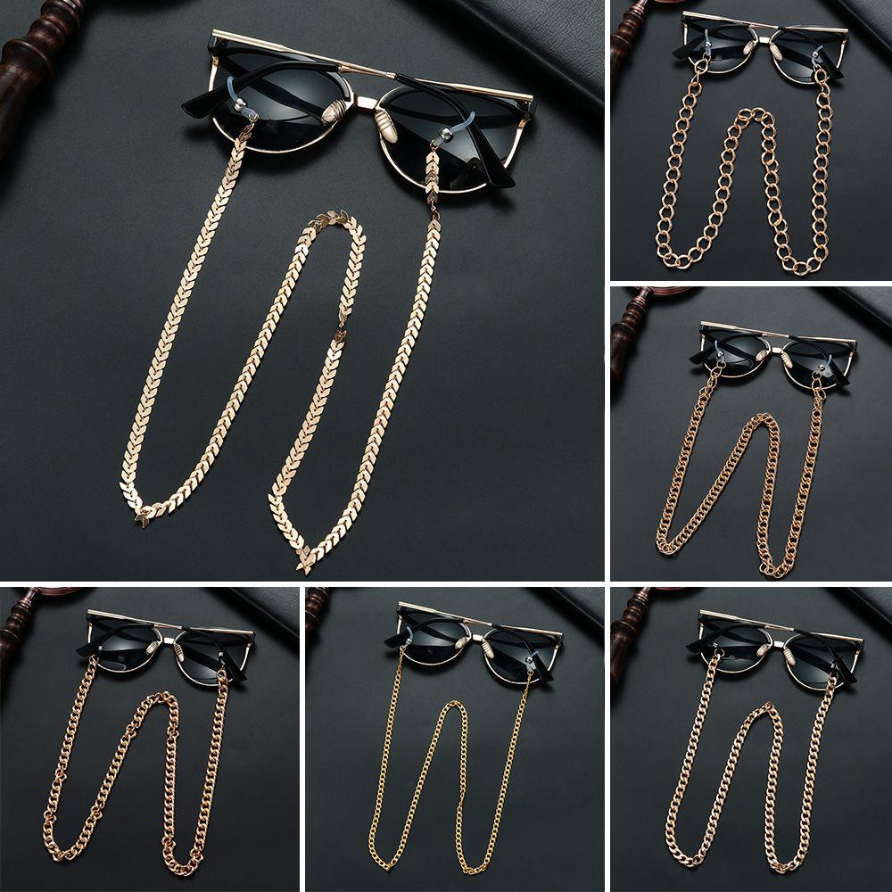 ESPO Dây Giữ Mắt Kính Bằng Kim Loại Thời Trang Cho Nữ