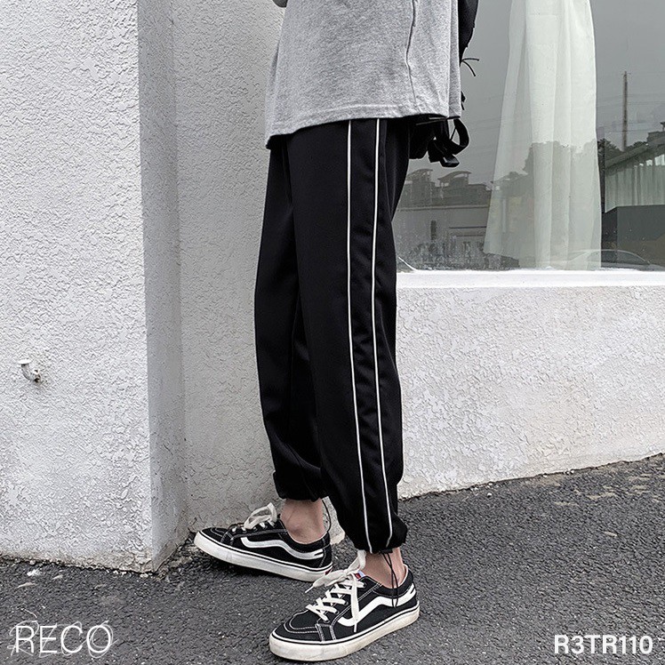 Quần vải nam Hàn Quốc cao cấp dáng rộng Trousers Loose R3TR110 Unisex