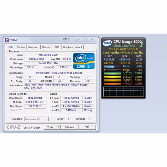 [CPU] Bộ vi xử lý Intel Core i5 2400 3.1GHz( 4 lõi, 4 luồng), Bus 1066/1333MHz, Cache 3MB | WebRaoVat - webraovat.net.vn