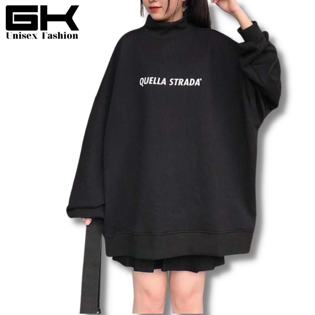 Áo sweater nam nữ quella, áo hoodie nỉ hàn quốc form rộng - GK Fashion | BigBuy360 - bigbuy360.vn