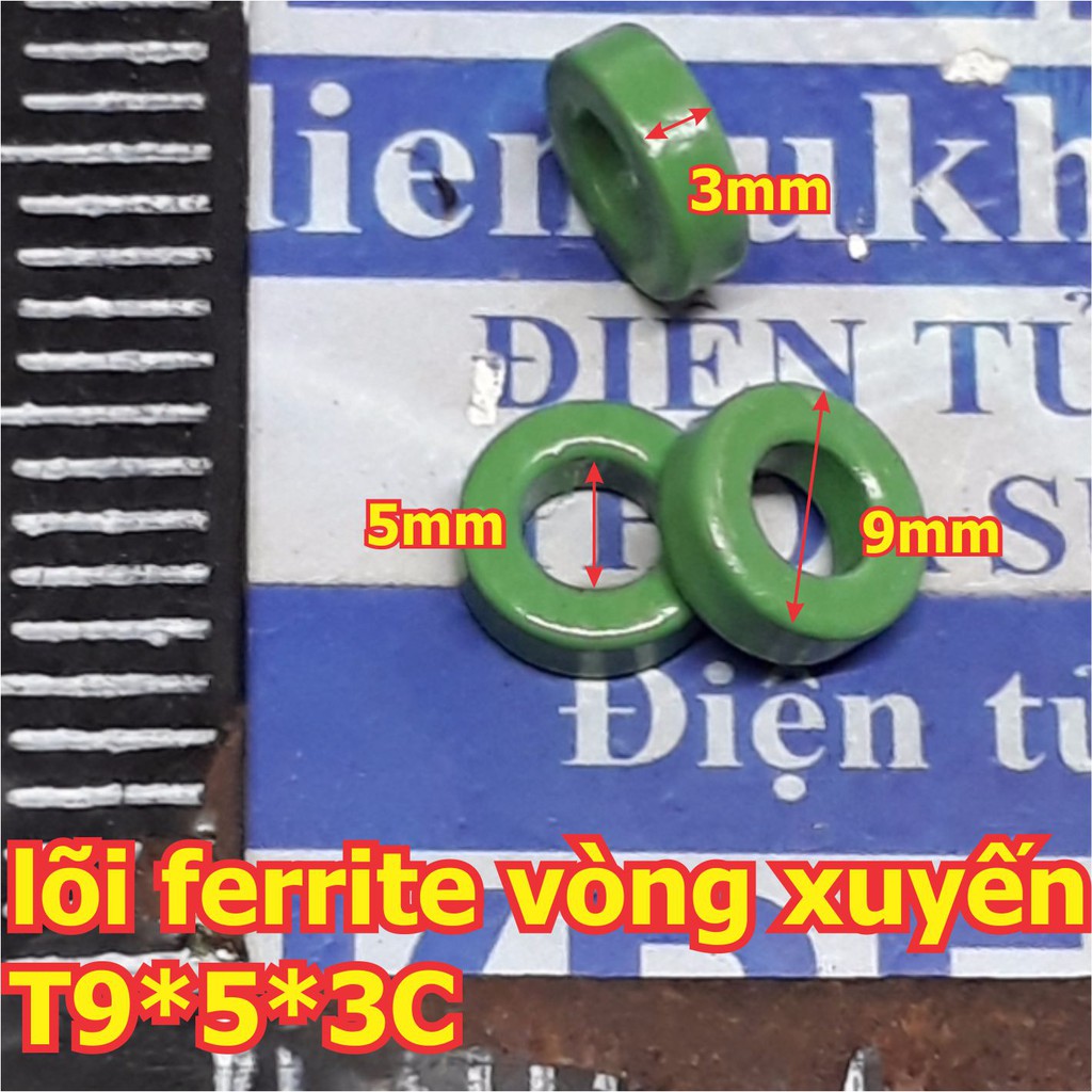 Lõi ferrite vòng xuyến, lõi ferrite vòng tròn, lõi sắt từ kde2295