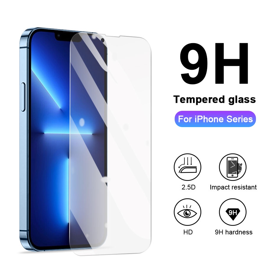 Kính Cường Lực Cho iPhone 11 12 13 14 Pro Max X Xs Xr 6 6s 7 8 Plus