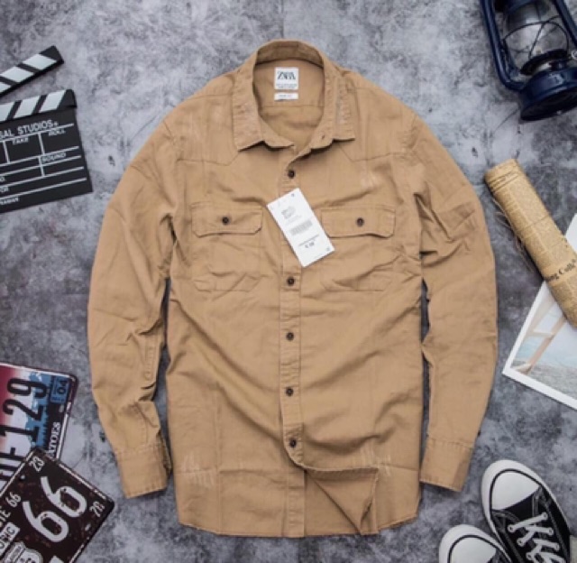 ⚡️⚡️Áo sơmi denim Zr⚡️⚡️