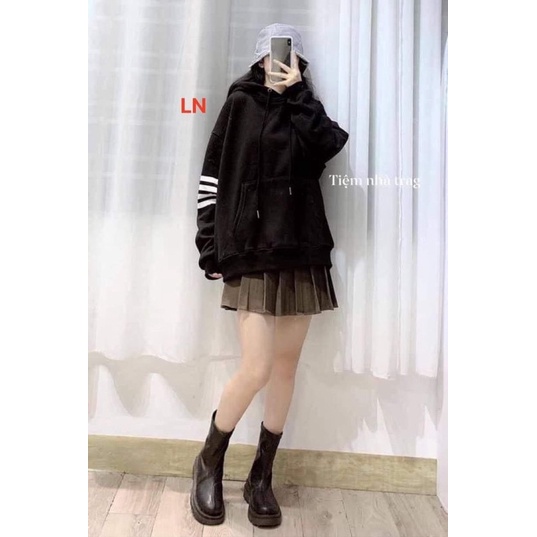 Áo hoodie 4 vạch tay TH6