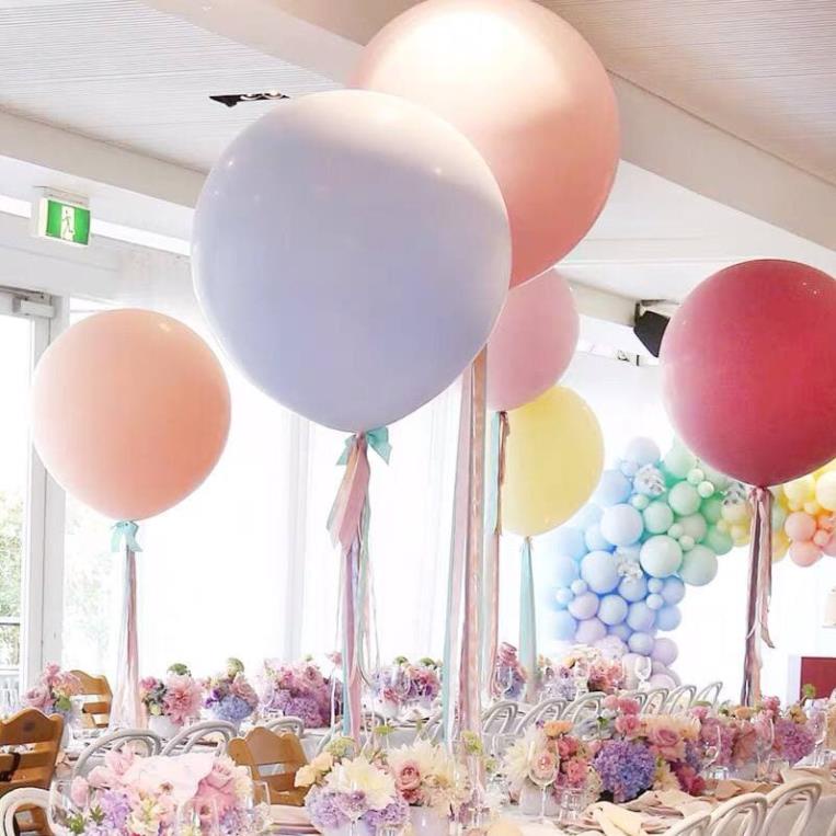 Bóng bay pastel 18 inch (45cm), 36 inch( 80cm) size To