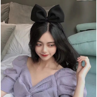 BĂNG ĐÔ / CÀI TÓC NƠ TO -  ĐỎ DISNEY - XINH XẮN HOT HIT  HÀN QUỐC