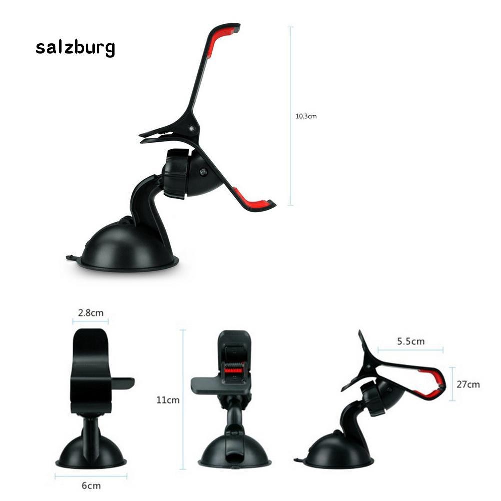 Giá đỡ điện thoại gắn xe hơi xoay 360 độ