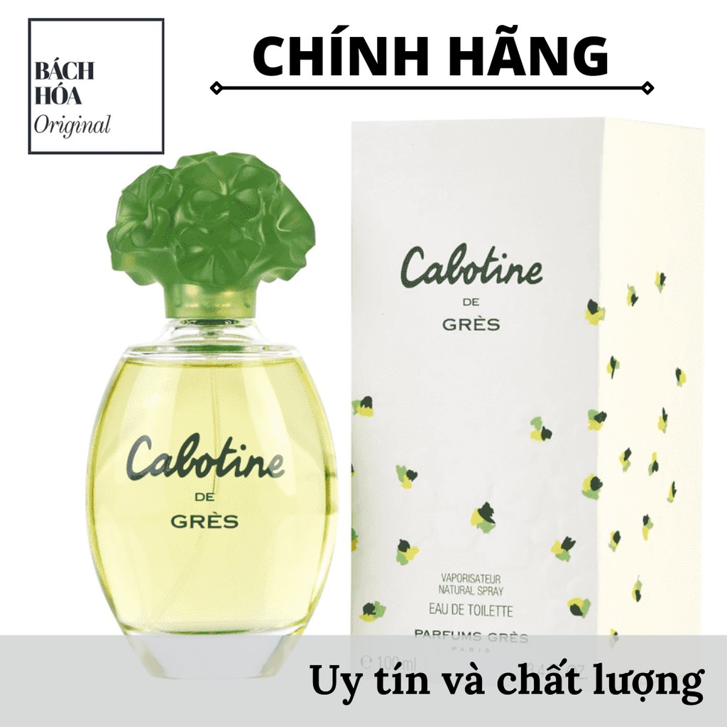 [Chính hãng] Nước hoa nữ CABOTINE GRES EDT 100ml - FULL SEAL