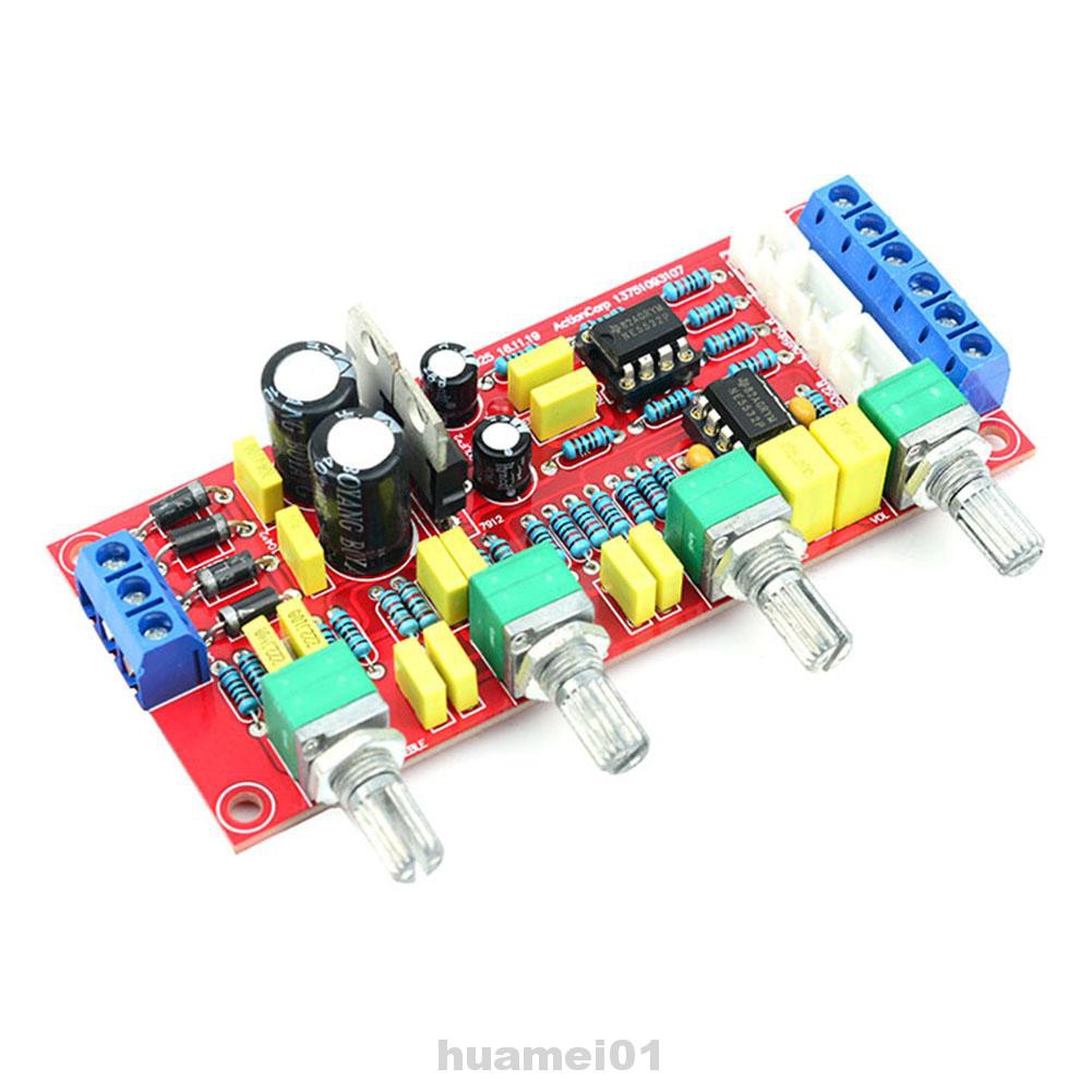 NE5532 Enthusiast Tone HIFI Music Modified Low DIY Volume Adjustable Preamplifier Control Board