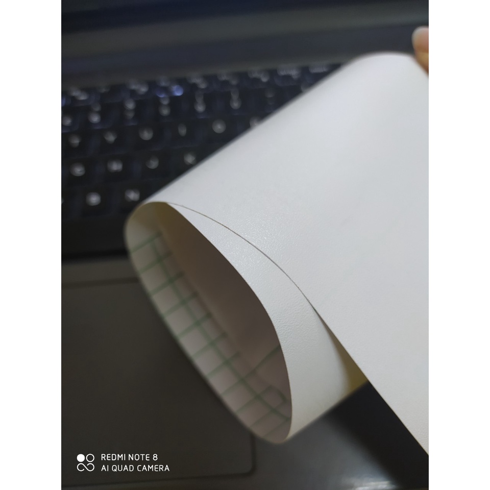 Decal dán trắng nhám - đen nhám