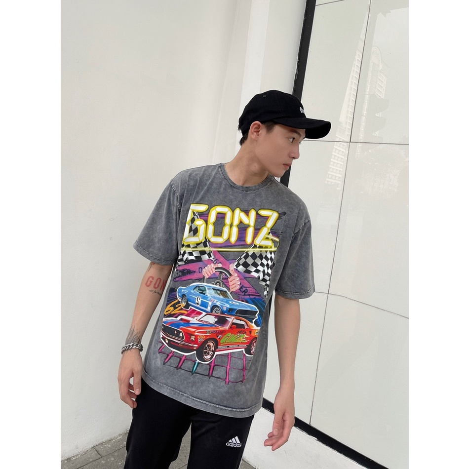 Áo Thun Form Rộng  Cotton Tee Racing Gonz | BigBuy360 - bigbuy360.vn