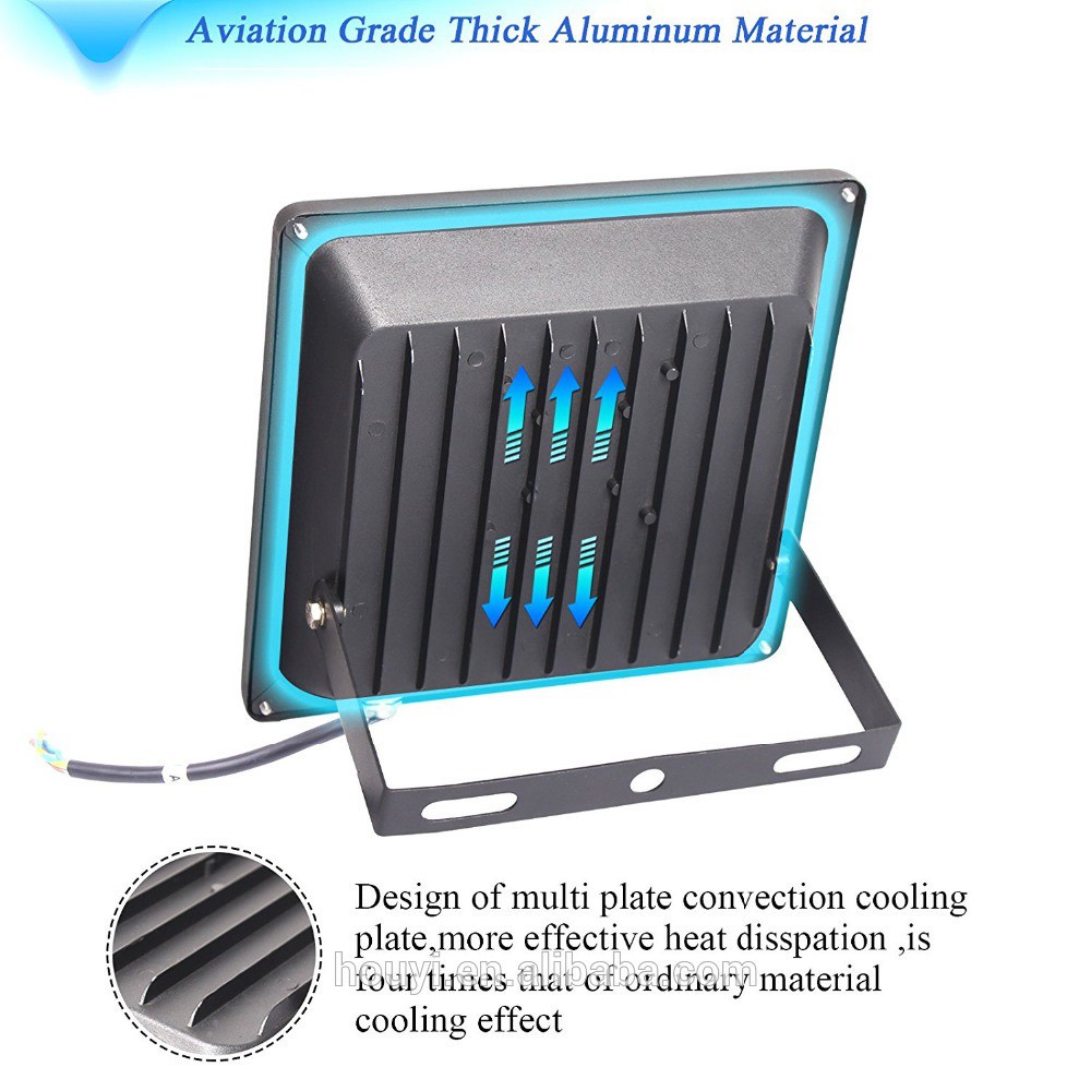 Đèn pha led 50w trang trí được chứng nhận chuẩn IP66 cao cấp thương hiệu Can Mei Jia - Led Flood Light 50W