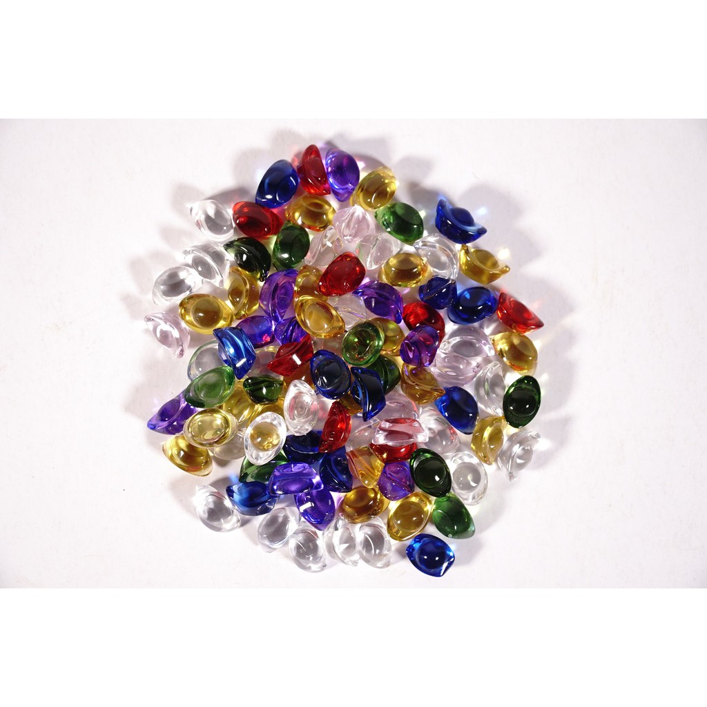 Túi 100g thỏi vàng ngũ sắc đặt bàn thờ thần tài, bát nhang, chậu cây, bể cá cảnh siêu đẹp | BigBuy360 - bigbuy360.vn