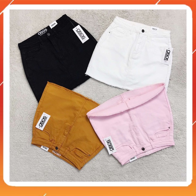 [Mã FADIRECT20 giảm 20K đơn 150K] [FREE SHIP] Quần váy jean co giãn tốt lưng cao