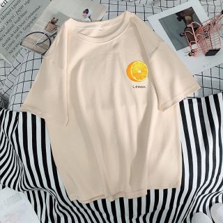 BIG SALE BIG SALE GIẢM GIÁ SỐC Áo Lemon quả cam vàng tay ngắn Mc97 2019 HOT TRENT