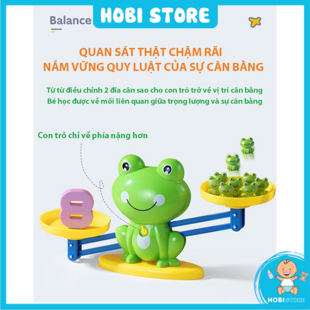 [Hàng loại 1] Ếch cân bằng trọng lượng hỗ trợ học toán và phép tính hiệu quả đồ chơi giáo dục thông minh tư duy trí tuệ