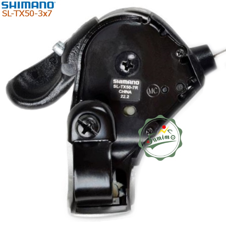 Tay đề xe đạp - Tay bấm xã SHIMANO SL-TX50-3x7 Speed - Chính hãng