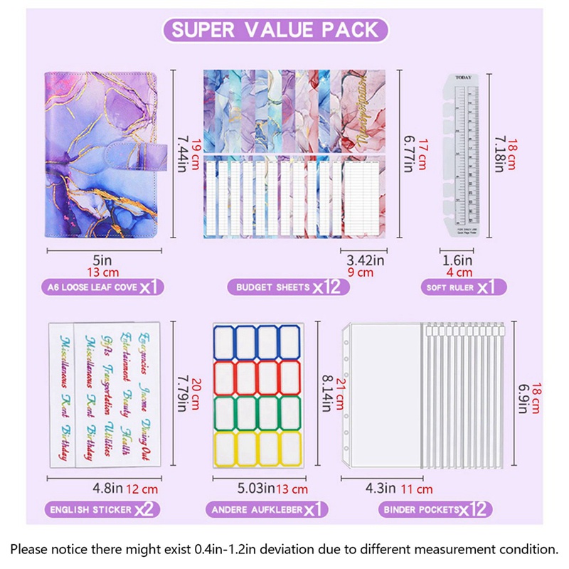 Phong Bì Đựng Tiền Tài Liệu Khổ A6 Họa Tiết Vân Đá Cẩm Thạch Nhiều Màu Sắc Có Khóa Kéo