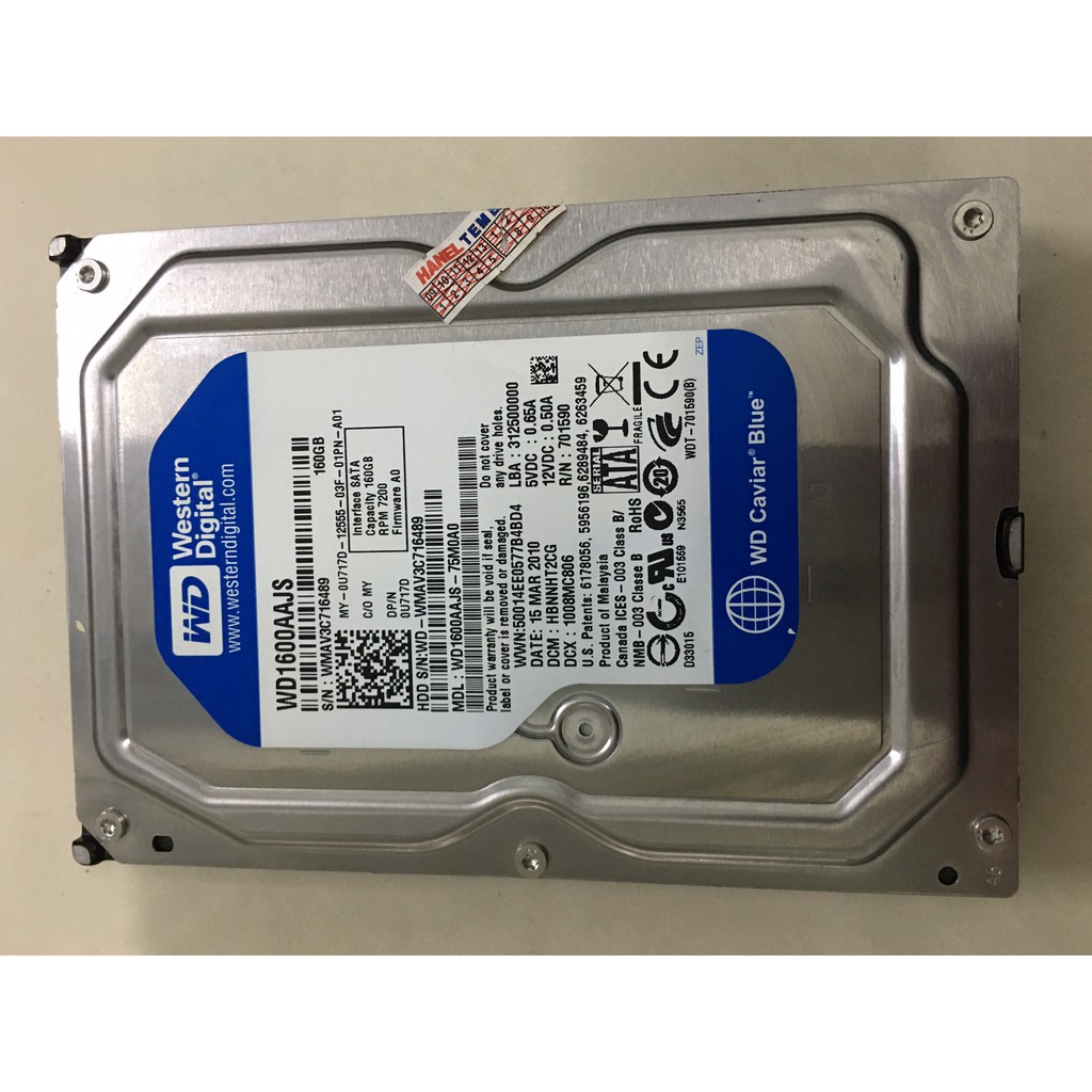 HDD 160GB PC 3.5", SK100%