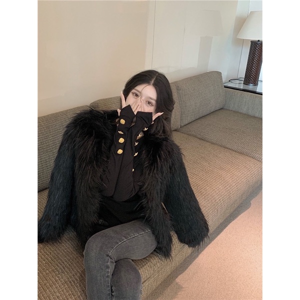 Áo font dài tay độn vai