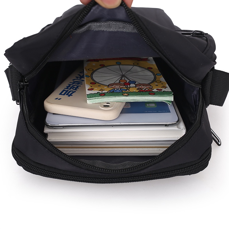 Túi Đeo Chéo Nhiều Ngăn Chống Thấm Nước Có Tay Cầm Tiện Dụng Cho Nam