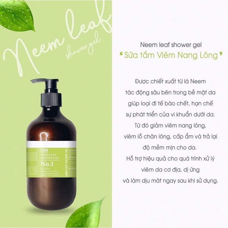 Sữa tắm viêm nang lông(500ml) | BigBuy360 - bigbuy360.vn