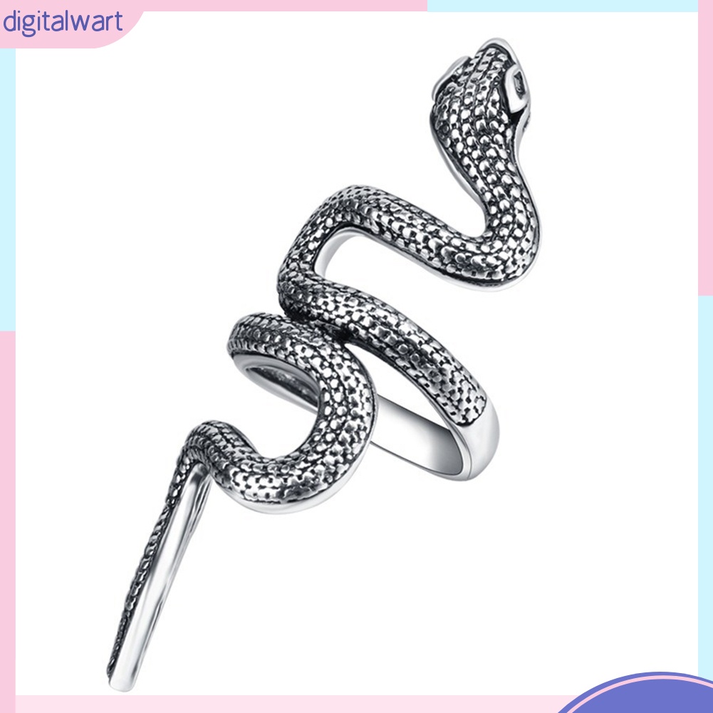 Nhẫn Hợp Kim Hình Rắn Hóa Trang Cho Nam Và Nữ