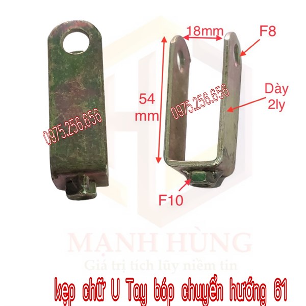 kẹp chữ U Tay bóp chuyển hướng 61