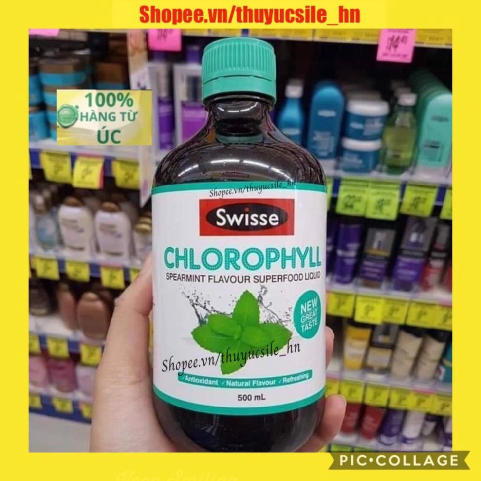 (Date 2022) Nước giải khát diệp lục ChlorophyII 500ml