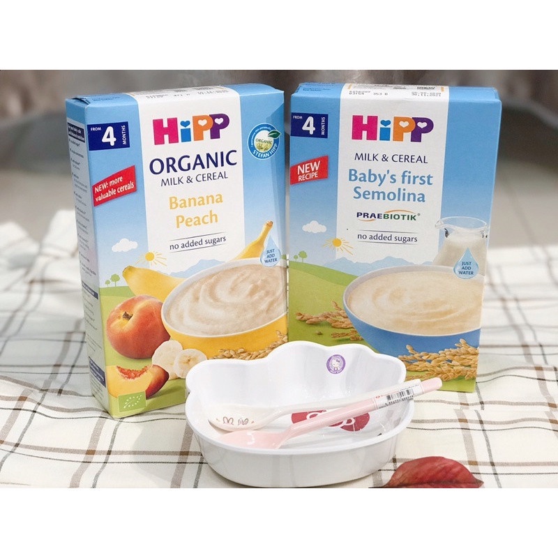 Bột ăn dặm Hipp cho bé đủ vị - Bột Dinh Dưỡng Sữa HiPP 250g