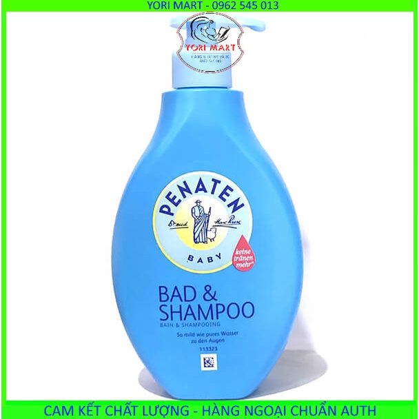 Sữa tắm gội Penaten chống cảm cúm 2in1 (chai 400ml)
