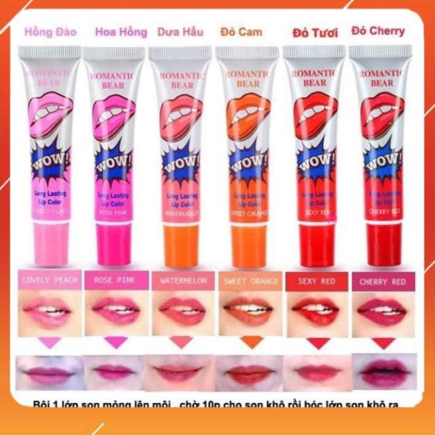 Son săm WOW Hàn Quốc 👉 GIỮ MÀU 24H 👈lên màu tự nhiên | BigBuy360 - bigbuy360.vn