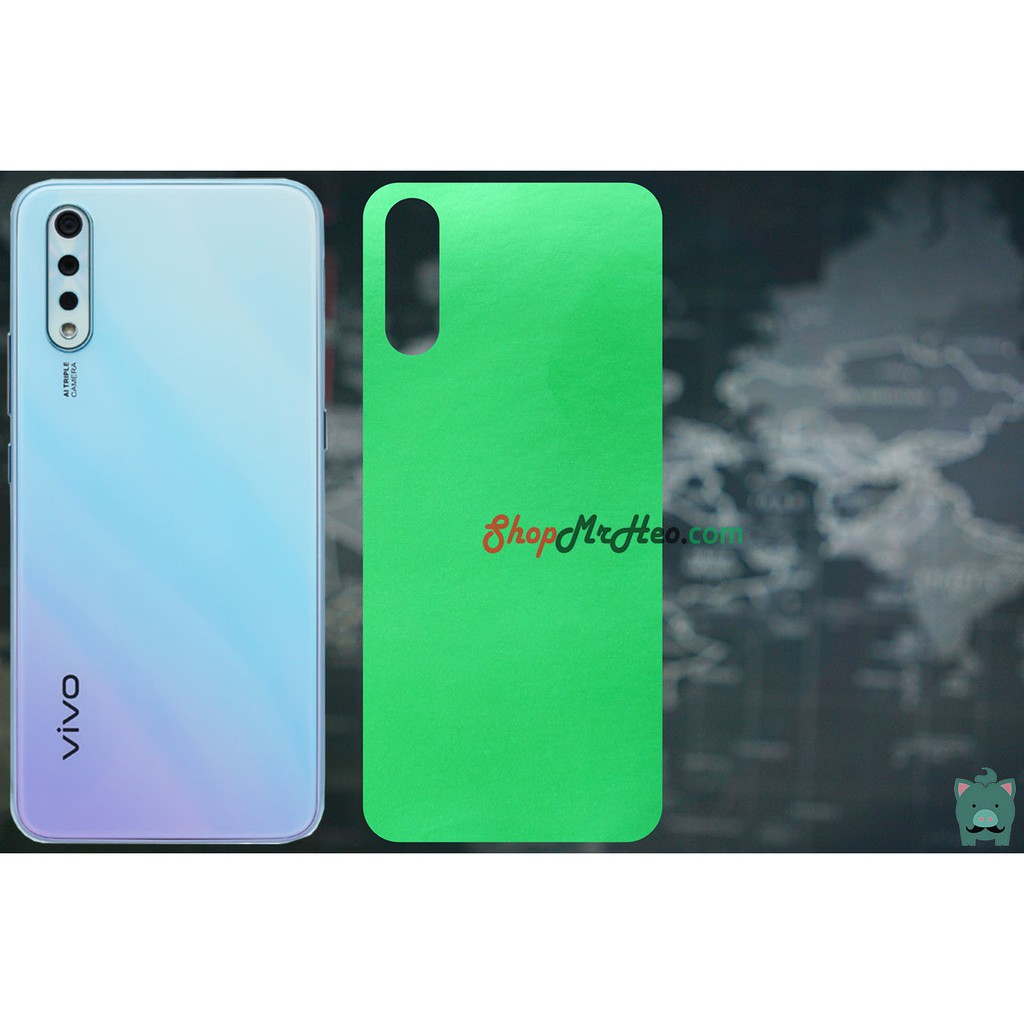 Skin Dán Mặt Sau Lưng Vân Nhôm Vivo S1 - Nhiều màu