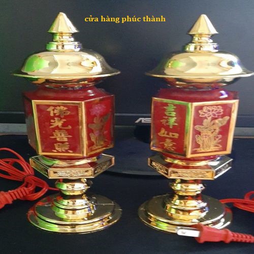 đèn thờ lục giác